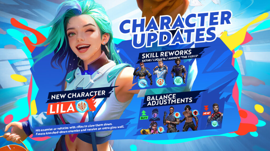 Free Fire OB46 Update Lila